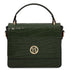 Croque - Croc print leather handbag